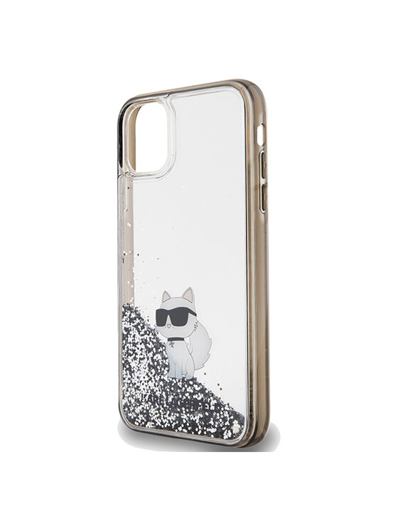 KARL LAGERFELD KARL LAGERFELD Etui na telefon iPhone 11 / Xr Przezroczysty