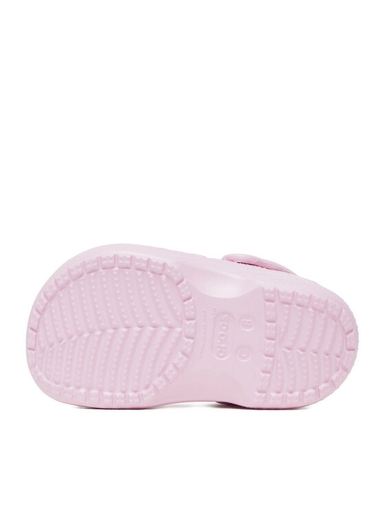 Crocs Crocs Şlapi C-BAYA LINED CLOG T 207501-79R Roz