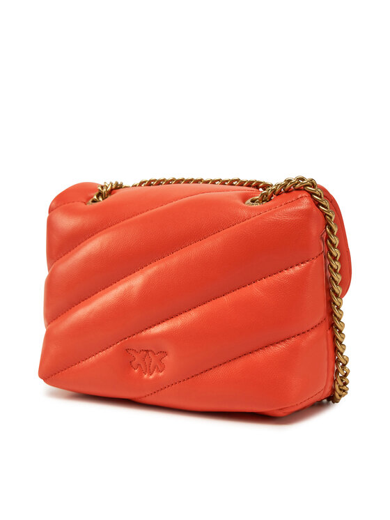 PINKO PINKO Ročna torba Love Puff Baby Cl PE25 PLTT 100040 A0F2 Oranžna