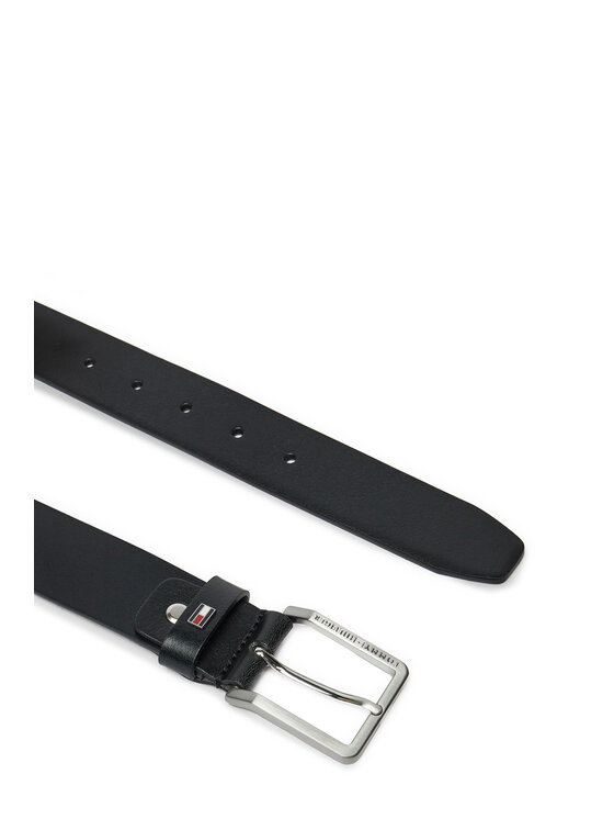 Tommy Hilfiger Tommy Hilfiger Ζώνη Ανδρική Oliver Adj 3.5 AM0AM13020 Μαύρο