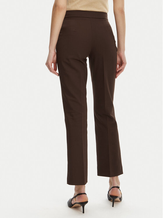 Marciano Guess Marciano Guess Hlače iz tkanine 5GGB17 7311A Rjava Regular Fit