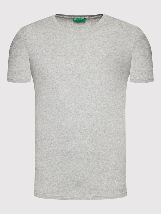 United Colors Of Benetton United Colors Of Benetton T-Shirt 3U53J4231 Γκρι Regular Fit
