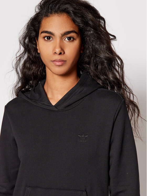 adidas adidas Majica dugih rukava Hoodie HE6920 Crna Regular Fit