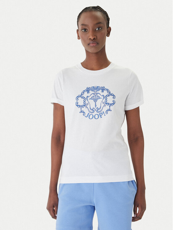 JOOP! JOOP! T-Shirt Tulya 30102074 Bílá Regular Fit