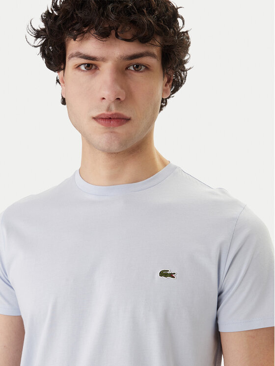 Lacoste Lacoste T-Shirt TH6709 Błękitny Regular Fit