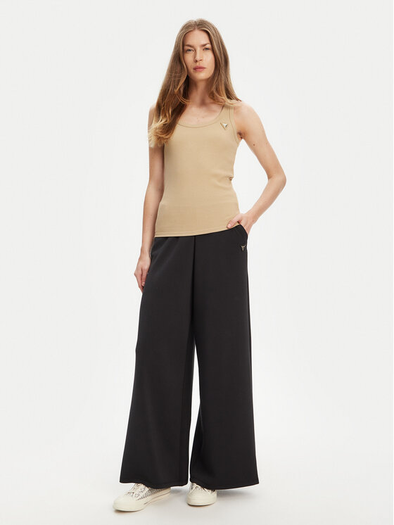 Guess Guess топ V4YP06 K8RT2 Бежов Regular Fit