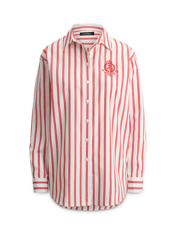 LAUREN RALPH LAUREN LAUREN RALPH LAUREN Srajca 200P08746002 Rdeča Relaxed Fit
