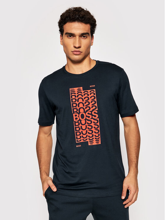 T-shirt Tee 1 50452841 Blu scuro Regular Fit