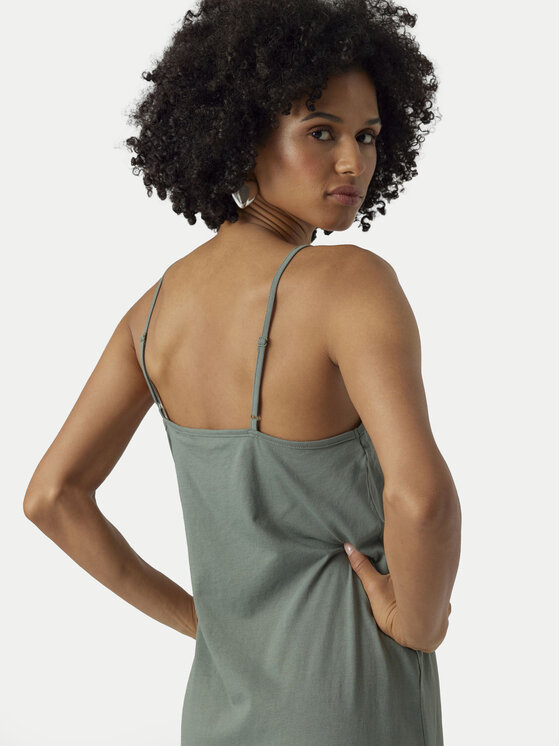 Vero Moda Vero Moda Letné šaty Luna 10286077 Zelená Regular Fit
