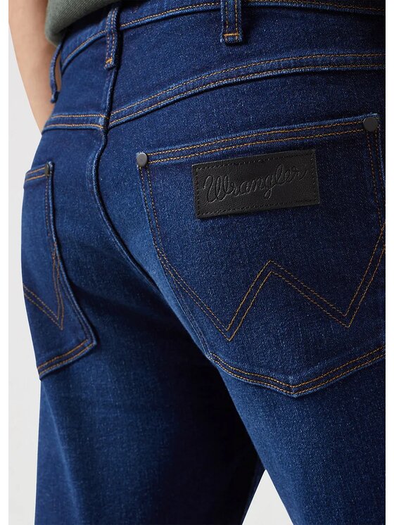 Wrangler Wrangler Jeansy GREENSBORO Niebieski Regular Fit