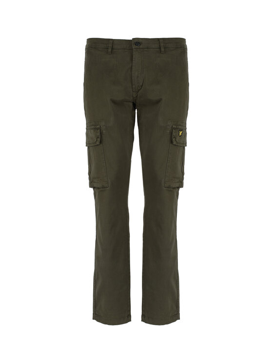 Lyle & Scott Lyle & Scott Spodnie zimowe TR2109ITA-W893 Zielony Regular Fit