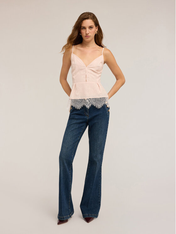 Motivi Motivi Jeans P427Q304125N024 Blu Flare Fit
