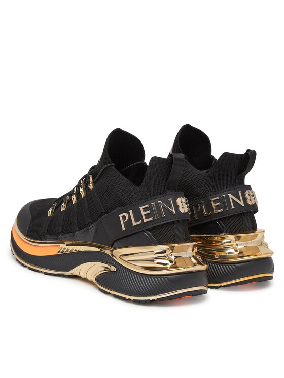 Plein Sport Plein Sport Sneakersy Runner Chrome Surfer PADS USC0579 STE003N Czarny