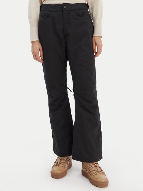 Roxy Roxy Snowboardové kalhoty Backyard ERJTP03299 Černá Tailored Fit