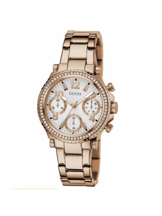 Guess Guess Zegarek GW0590L3 Różowe złoto