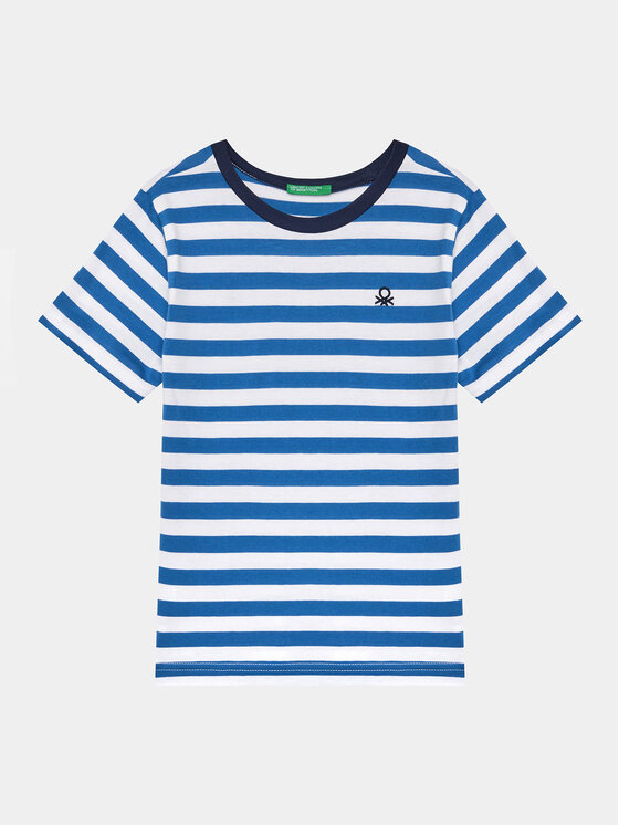 United Colors Of Benetton Tricou 3EJGG10CZ Albastru Regular Fit