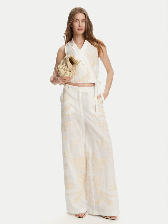 Marella Marella Majica Kriss 2513161162 Bijela Regular Fit