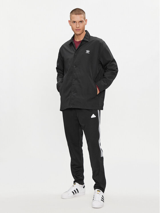 adidas adidas Geacă Coach IA6371 Negru Regular Fit