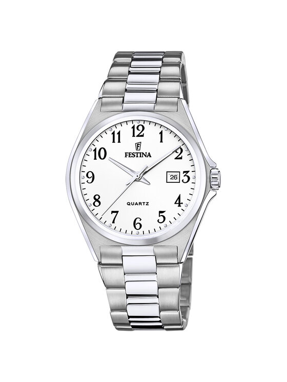 Festina Festina Zegarek F20552-1 Srebrny