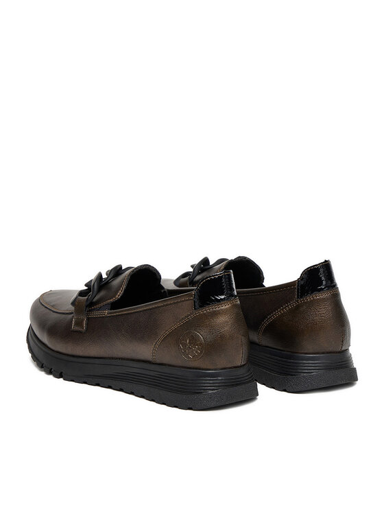 Rieker Rieker Halbschuhe 49051-25 Goldfarben