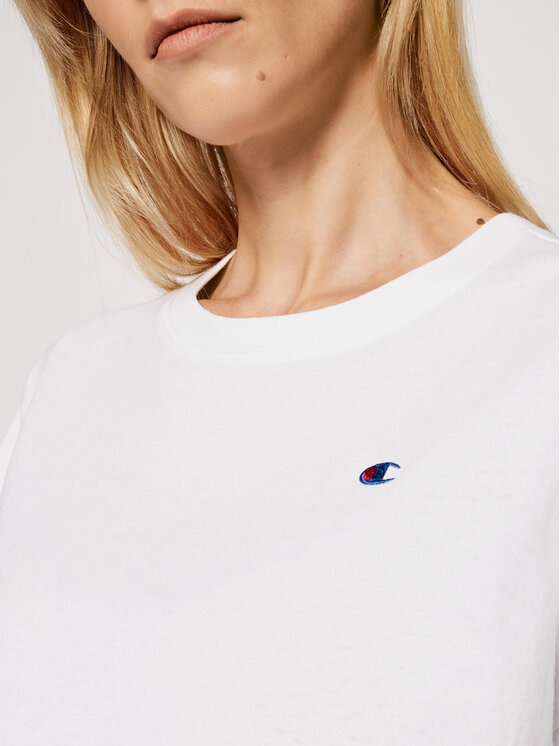 T-shirt C Logo 112731 Bianco Custom Fit