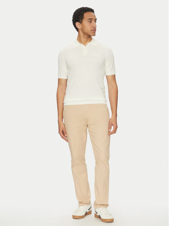 Robe di Kappa Robe di Kappa Polo särk Robe Giovani 65121IW Ekrüüvärv Regular Fit