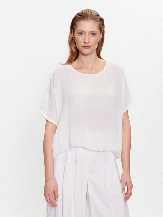 Kaffe Bluză Amber 10500781 Alb Loose Fit