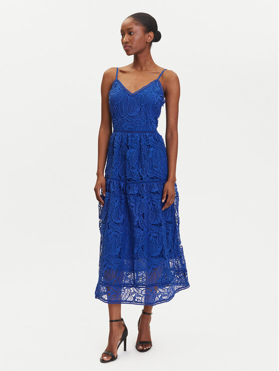 YAS YAS Лятна рокля Lifa 26037183 Син Regular Fit
