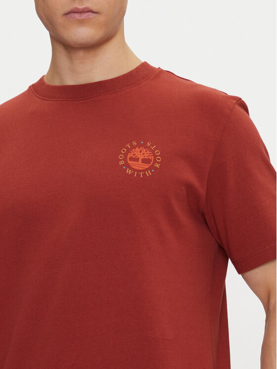 Timberland Timberland T-särk TB0A6DPD Punane Regular Fit