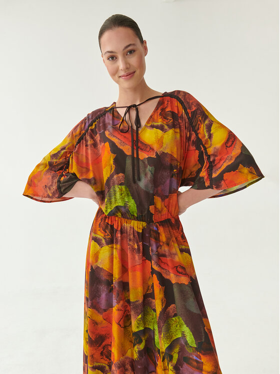 Tatuum Tatuum Повсякденна сукня Pezani T2217.194B Кольоровий Regular Fit