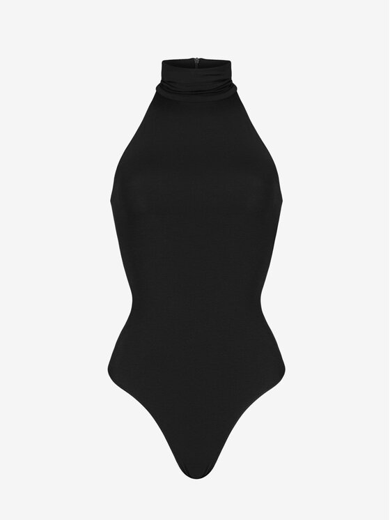 Le Collet Le Collet Body KAYLA Czarny Slim Fit