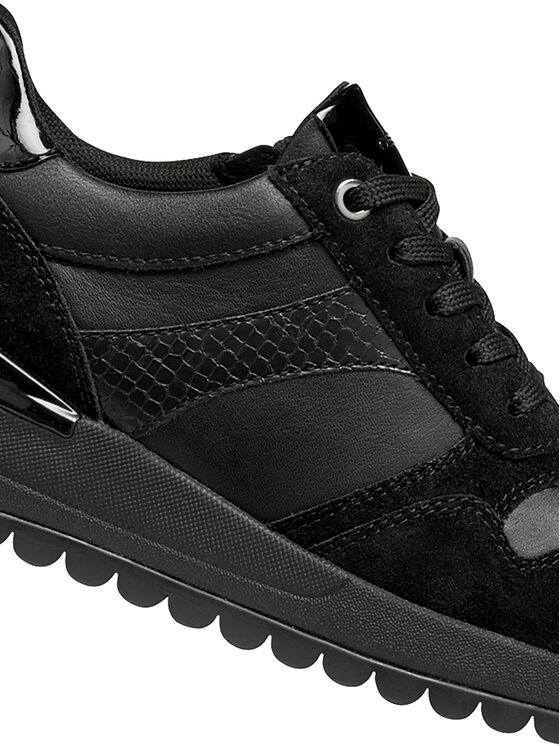 Geox Geox Laisvalaikio batai D Desya D5600B 08522 C9999 Juoda