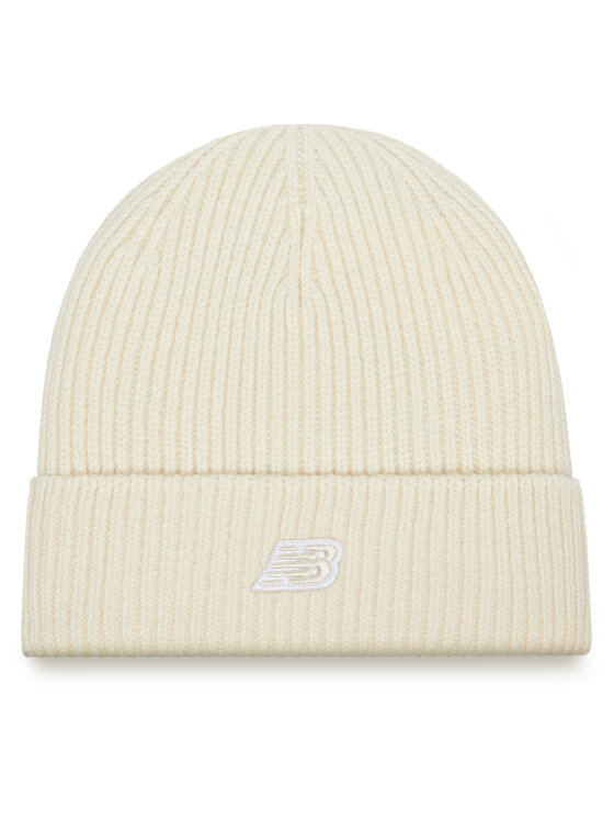New Balance Căciulă Winter Watchman Beanie Patch V3.0 LAH53008PEF Bej