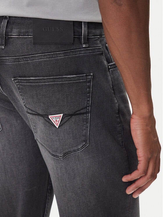 Guess Guess Farmer M5BAN2 D0621 Sötétkék Slim Fit