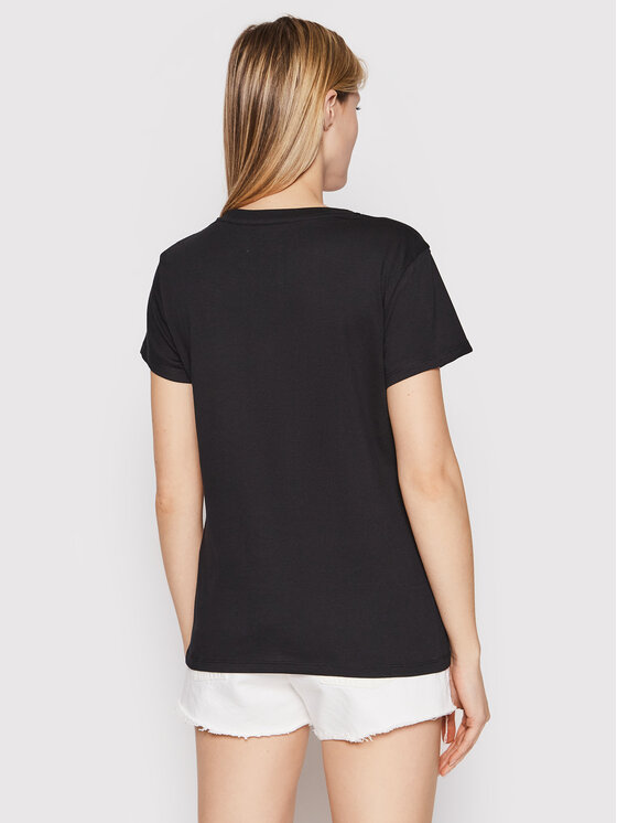 T-shirt The Perfect 17369-0483 Nero Regular Fit