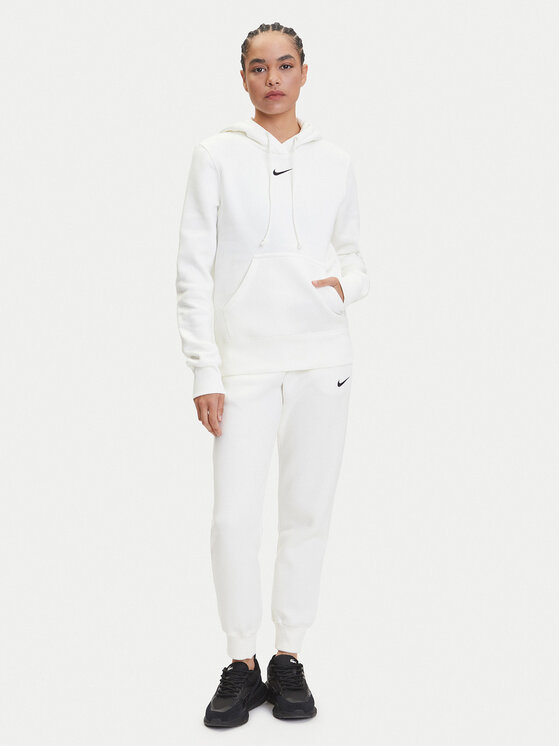 Nike Nike Mikina Phoenix Fleece HF6839 Biela Relaxed Fit