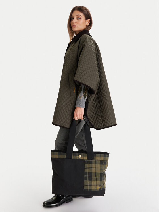 Barbour Barbour Kabelka Mya Patchwork LBA0484BK11 Čierna