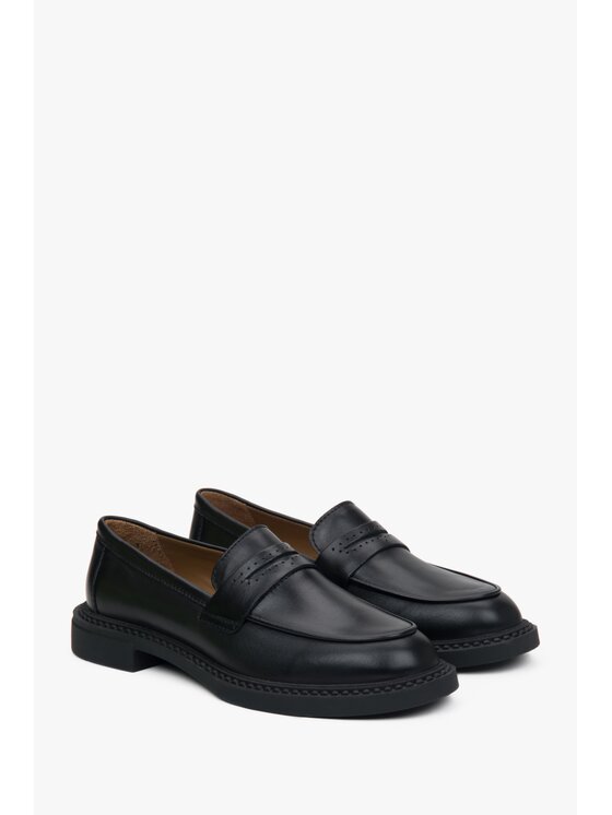 Estro Estro Loafersy ER00117583 Černá