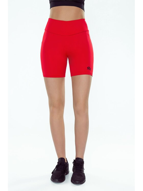 ROUGH RADICAL ROUGH RADICAL Pantaloncini sportivi BETA SHORTS Rosso Slim Fit