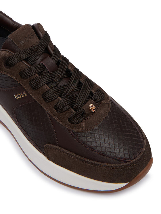 BOSS BOSS Sneakersy B Icon 50573815 Tmavě hnědá