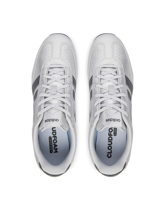 adidas adidas Sneakersy Barreda Lo HQ7384 Srebrny