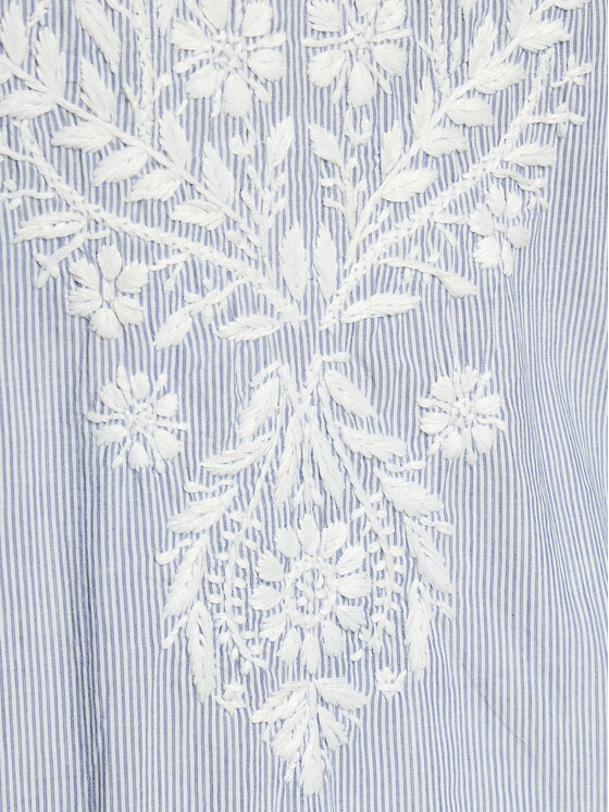 Selmark Selmark Пляжна сукня BC076 Голубий Regular Fit