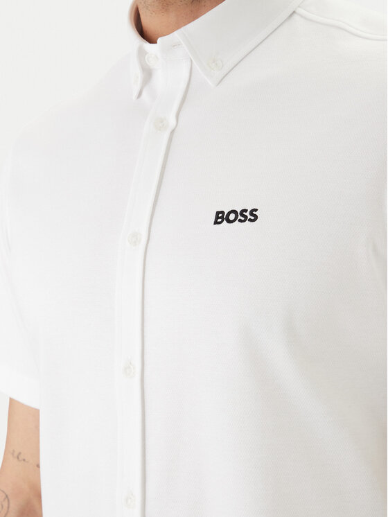 BOSS BOSS Košile ST Motion 50555951 Bílá Regular Fit