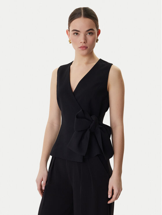 Marella Marella Obleková vesta Lirica 2613161043 Černá Regular Fit