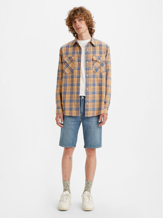 Pantaloncini di jeans 405 Standard 398640101 Blu