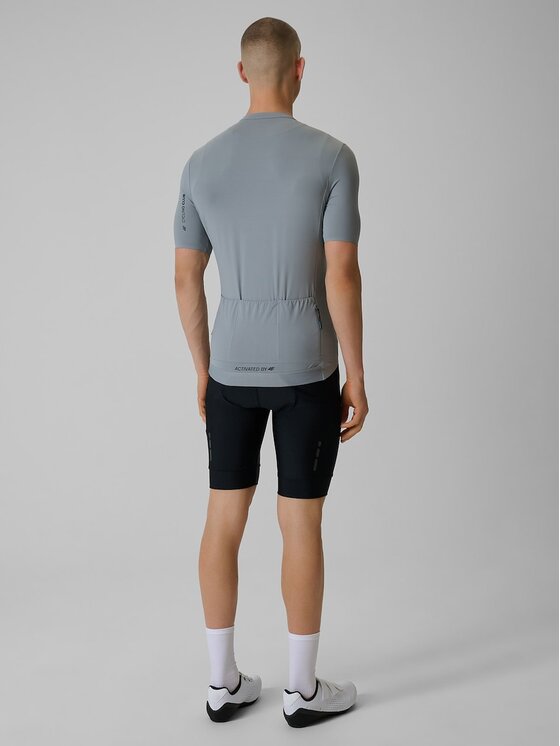 4F 4F Szorty rowerowe 4FRSS26TFSHM1729-20S Czarny Slim Fit