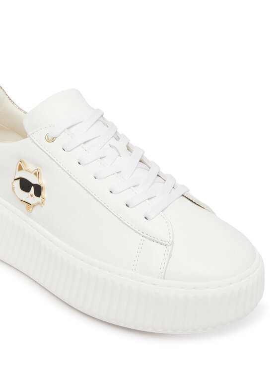 KARL LAGERFELD KARL LAGERFELD Сникърси Z31167 S Бял