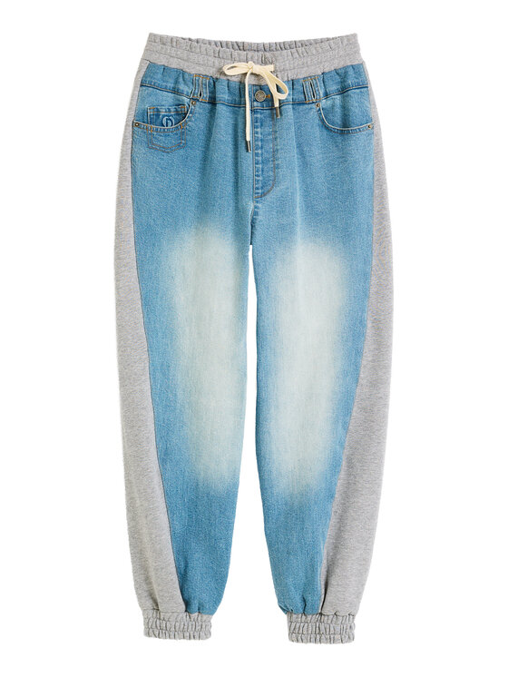 Desigual Desigual Долнище анцуг Sportti 26SWDD42 Сив Relaxed Fit