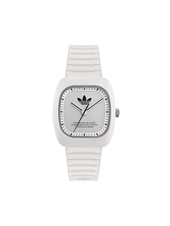 Adidas originals white digital watch best sale