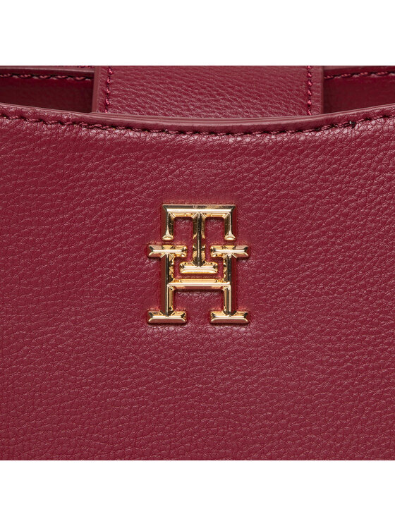 Tommy Hilfiger Tommy Hilfiger Τσάντα Tommy Life Satchel AW0AW13409 Μπορντό